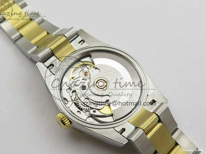 0112 SoftTouch Datejust 31mm 278273 SS YG BP Maker Best Edition Gray Diamonds Dial on SS YG Oyster Bracelet 2715